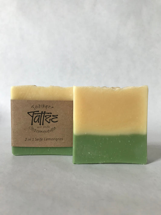 2in1 Seife Lemongras